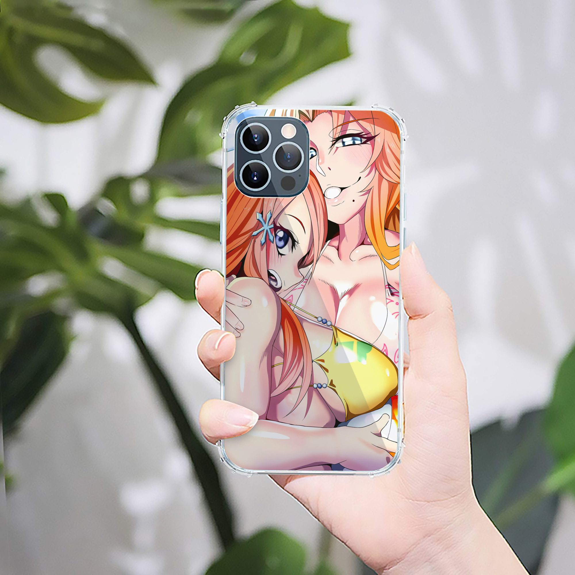 （画像用） ブリーチ BLEACH 【iPhone 12シリーズ対応】透明スマホケース（クリアソフトケース）